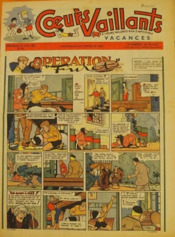 Coeurs Vaillants (Périodique - Année 1957) - Coeurs vaillants n°26