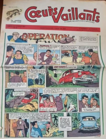 Coeurs Vaillants (Périodique - Année 1957) - Coeurs vaillants n°33
