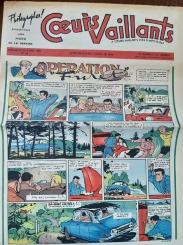 Coeurs Vaillants (Périodique - Année 1957) - Coeurs vaillants n°34