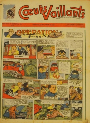 Coeurs Vaillants (Périodique - Année 1957) - Coeurs vaillants n°35