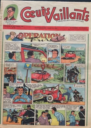Coeurs Vaillants (Périodique - Année 1957) - Coeurs vaillants n°39