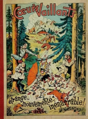 Coeurs Vaillants (Recueils Années 1953 - 1957) - Coeurs Vaillants, Recueil n°15