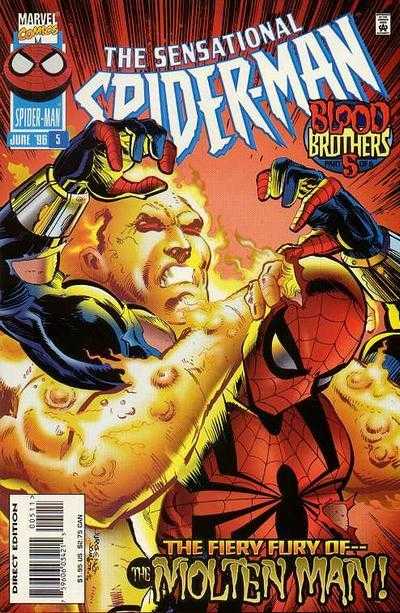 The Sensational Spider-Man (1996)(V.O. anglais) - tome 5 - Blood Brothers, Part 5 : Collisions With the Past