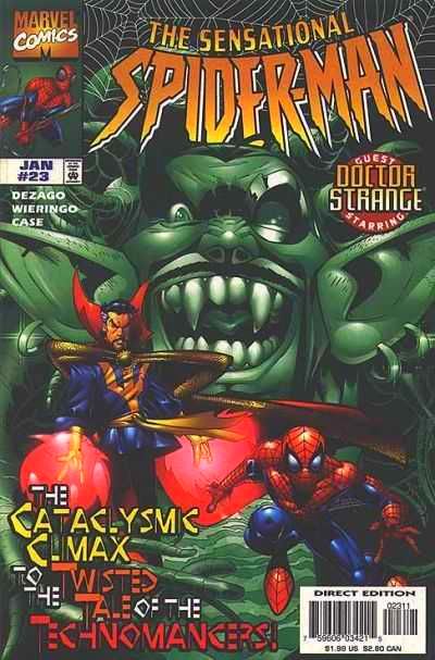 The Sensational Spider-Man (1996)(V.O. anglais) - tome 23 - The Spirit is Willing: The Flesh...