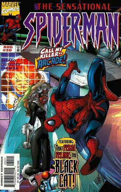 The Sensational Spider-Man (1996)(V.O. anglais) - tome 30 - Cat & Mouse