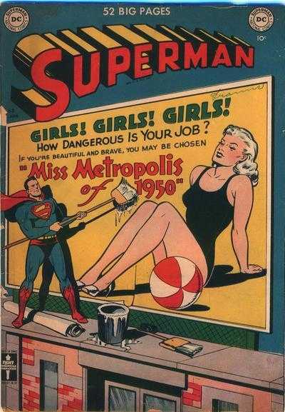 Superman (1939)(V.O anglais) - tome 63 - Miss Metropolis of 1950