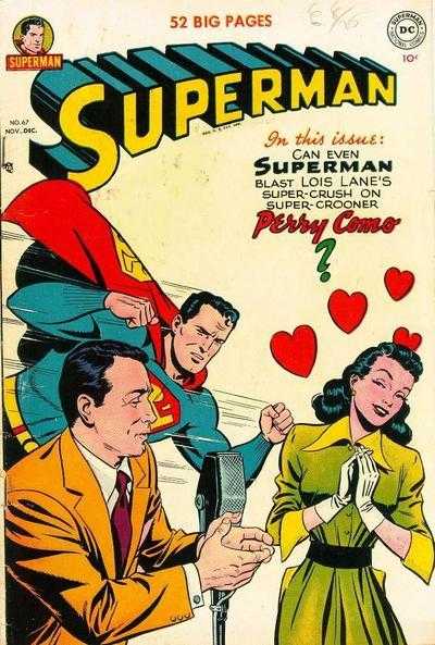 Superman (1939)(V.O anglais) - tome 67 - Perry Como, I Love You