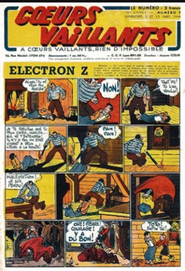 Coeurs Vaillants (Périodique - Année 1944) - Coeurs vaillants n°7
