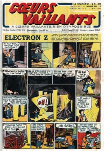 Coeurs Vaillants (Périodique - Année 1944) - Coeurs vaillants n°12