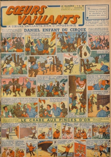 Coeurs Vaillants (Périodique - Année 1943) - Coeurs vaillants n°2