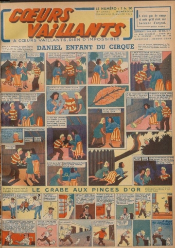 Coeurs Vaillants (Périodique - Année 1943) - Coeurs vaillants n°3-4