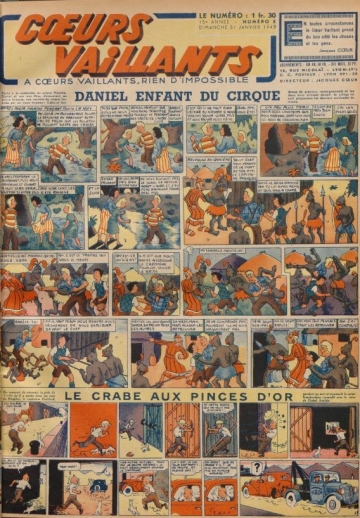 Coeurs Vaillants (Périodique - Année 1943) - Coeurs vaillants n°5