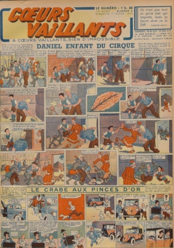 Coeurs Vaillants (Périodique - Année 1943) - Coeurs vaillants n°6