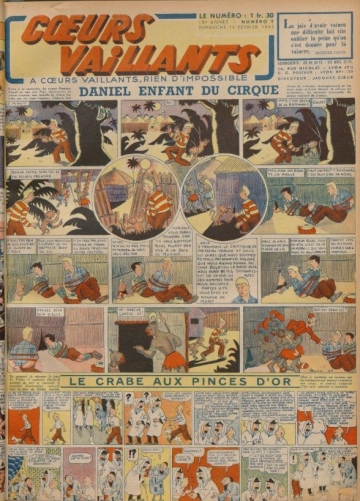 Coeurs Vaillants (Périodique - Année 1943) - Coeurs vaillants n°7