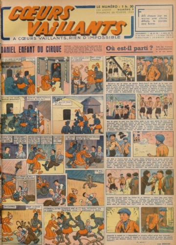 Coeurs Vaillants (Périodique - Année 1943) - Coeurs vaillants n°9