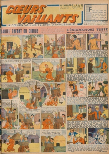 Coeurs Vaillants (Périodique - Année 1943) - Coeurs vaillants n°10