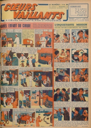 Coeurs Vaillants (Périodique - Année 1943) - Coeurs vaillants n°16