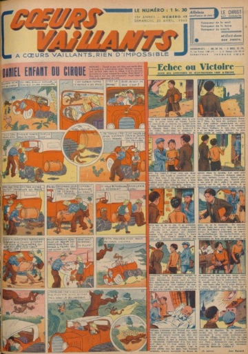 Coeurs Vaillants (Périodique - Année 1943) - Coeurs vaillants n°17