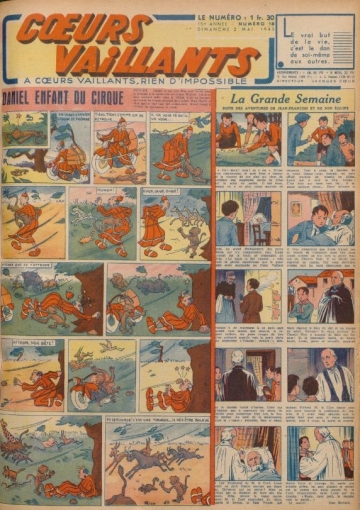 Coeurs Vaillants (Périodique - Année 1943) - Coeurs vaillants n°18