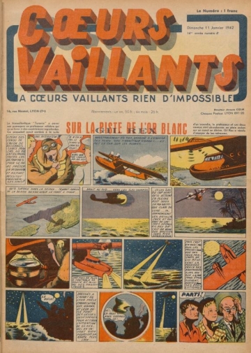 Coeurs Vaillants (Périodique - Année 1942) - Coeurs vaillants n°2