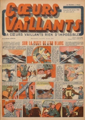 Coeurs Vaillants (Périodique - Année 1942) - Coeurs vaillants n°4