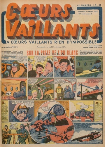 Coeurs Vaillants (Périodique - Année 1942) - Coeurs vaillants n°5