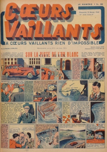 Coeurs Vaillants (Périodique - Année 1942) - Coeurs vaillants n°7