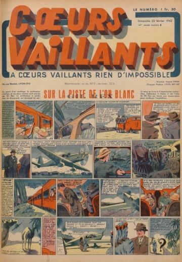 Coeurs Vaillants (Périodique - Année 1942) - Coeurs vaillants n°8