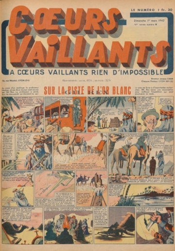 Coeurs Vaillants (Périodique - Année 1942) - Coeurs vaillants n°9