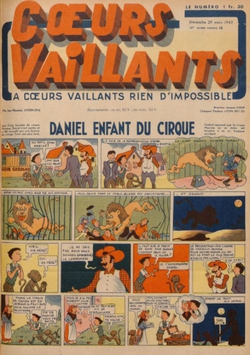 Coeurs Vaillants (Périodique - Année 1942) - Coeurs vaillants n°13
