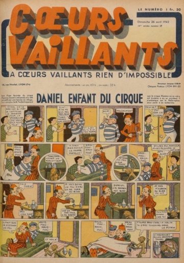 Coeurs Vaillants (Périodique - Année 1942) - Coeurs vaillants n°17