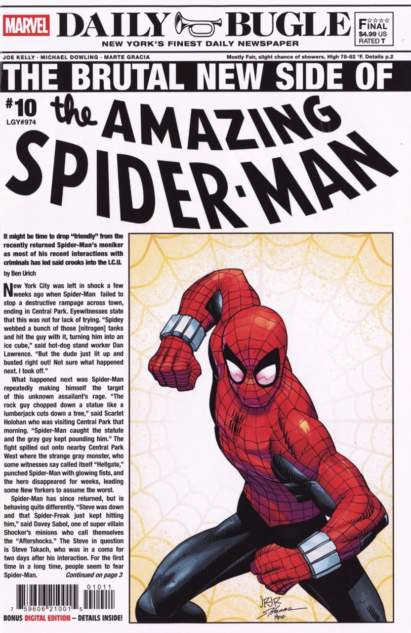 The Amazing Spider-Man (2025)(V.O. anglais) - The Amazing Spider-Man n°10 (LGY #974)