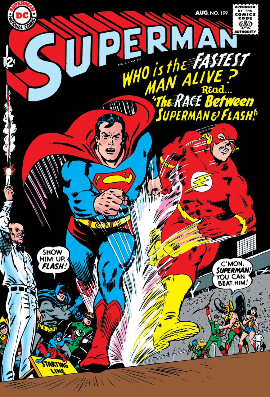 Superman (1939)(V.O anglais) - tome 199 - Superman's Race with the Flash!