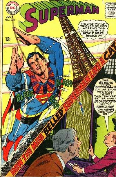 Superman (1939)(V.O anglais) - tome 208 - The Case of the Collared Crime-Fighter!