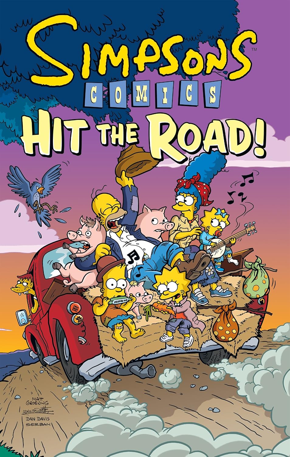 Simpsons Comics (1993)(V.O. anglais) - tome 16 - Hit the Road! (TPB)