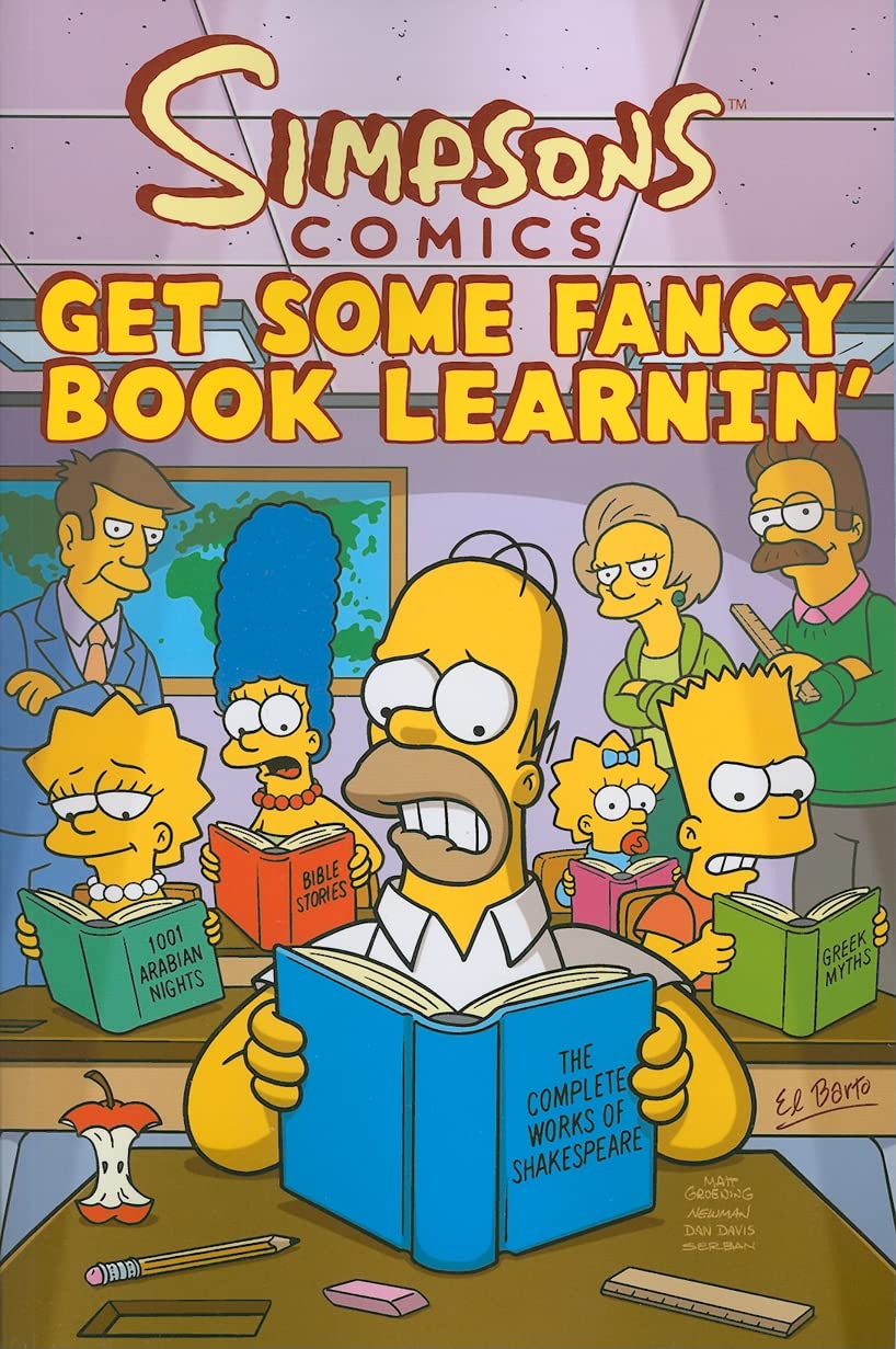 Simpsons Comics (1993)(V.O. anglais) - tome 17 - Get Some Fancy Book Learnin' (TPB)