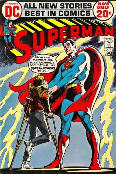 Superman (1939)(V.O anglais) - tome 254 - The Kid who stole Superman's Powers!