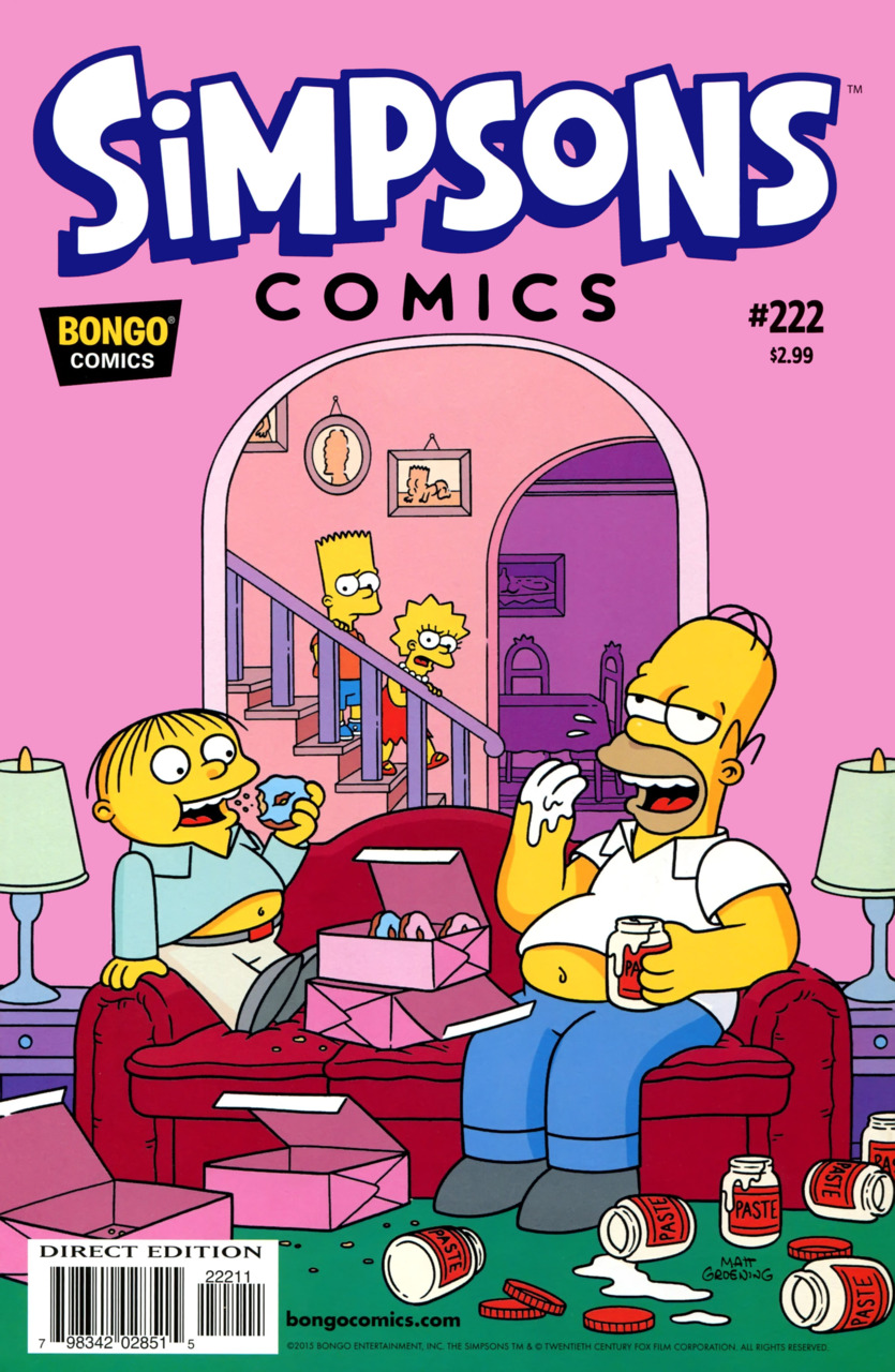 Simpsons Comics (1993)(V.O. anglais) - tome 222 - Now You Wiggum, Now You Don't!