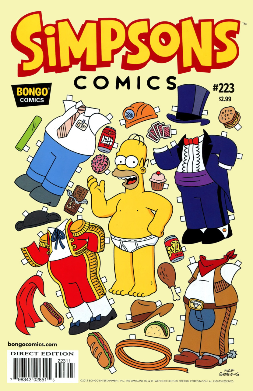 Simpsons Comics (1993)(V.O. anglais) - tome 223 - The Book of Jobs