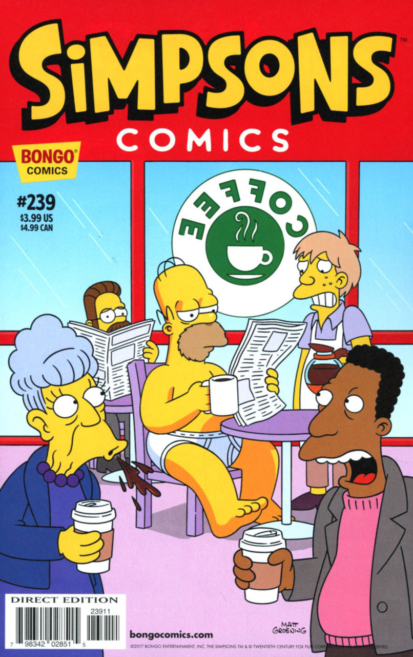 Simpsons Comics (1993)(V.O. anglais) - tome 239 - Brew Ha Ha!