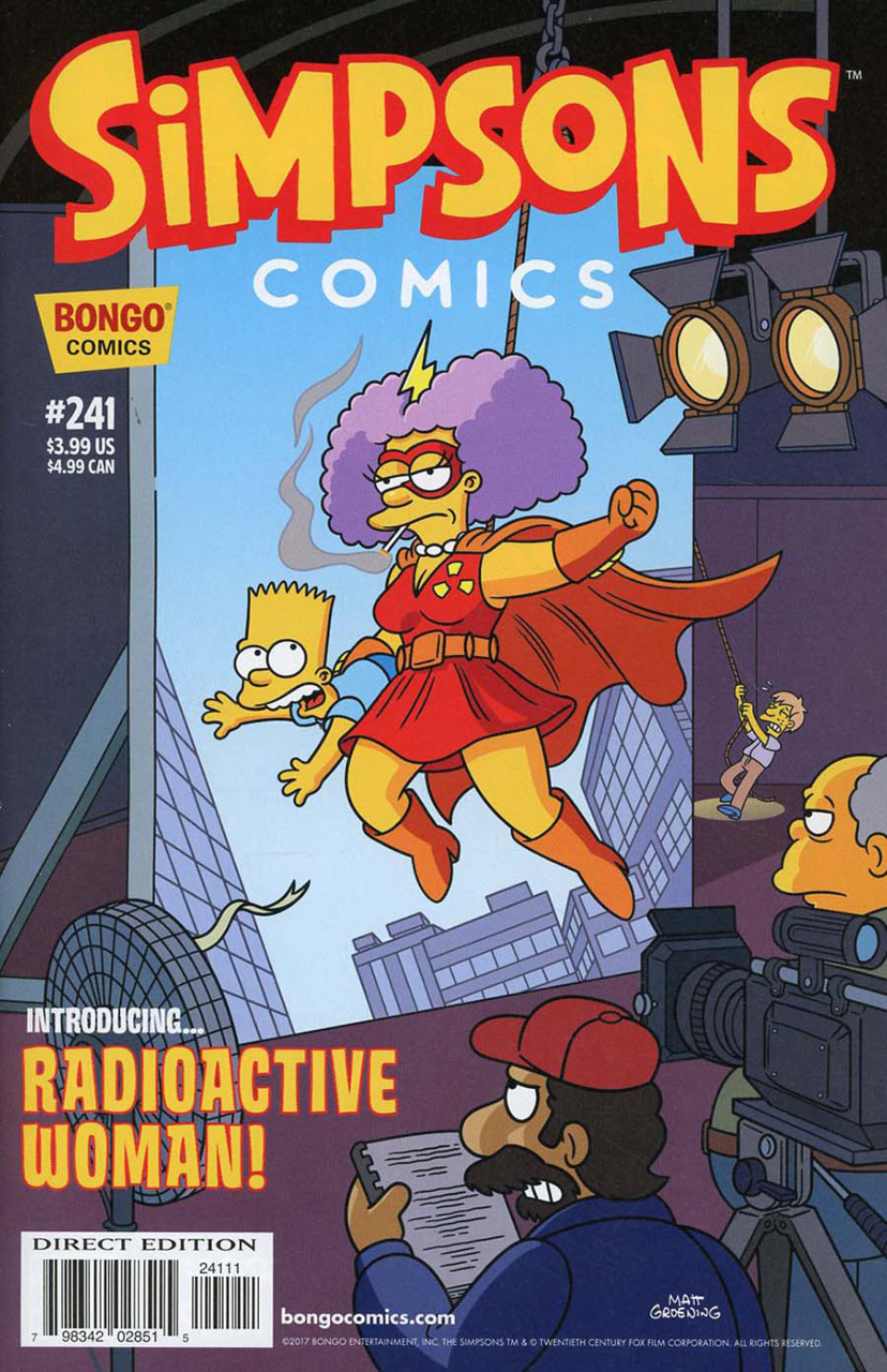 Simpsons Comics (1993)(V.O. anglais) - tome 241 - Radioactive Woman: The Movie!
