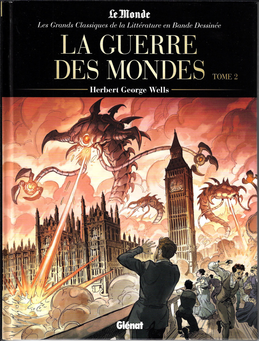 Les grands classiques de la littérature en bande dessinée (2022) - tome 43 - La guerre des mondes, Tome 2