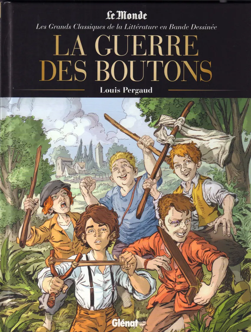 Les grands classiques de la littérature en bande dessinée (2022) - tome 26 - La guerre des boutons