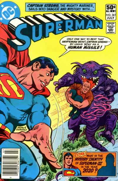 Superman (1939)(V.O anglais) - tome 361 - Stowaway from the Stars!