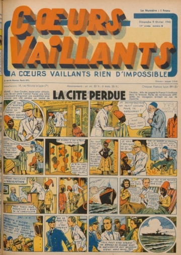 Coeurs Vaillants (Périodique - Année 1941) - Coeurs vaillants n°6