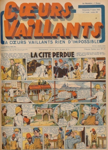 Coeurs Vaillants (Périodique - Année 1941) - Coeurs vaillants n°10