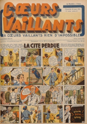 Coeurs Vaillants (Périodique - Année 1941) - Coeurs vaillants n°11
