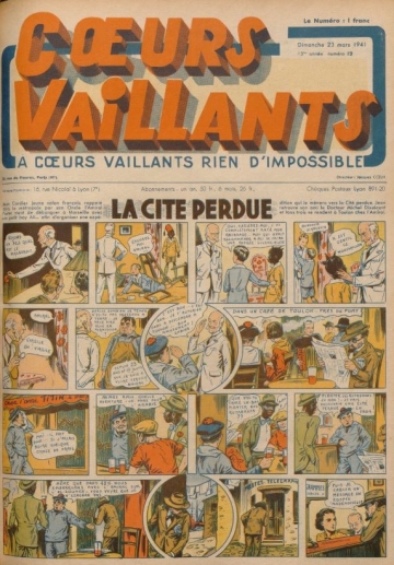 Coeurs Vaillants (Périodique - Année 1941) - Coeurs vaillants n°12