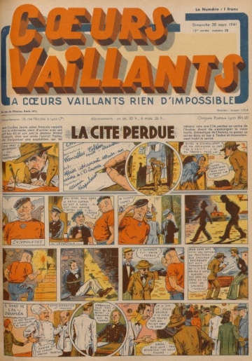 Coeurs Vaillants (Périodique - Année 1941) - Coeurs vaillants n°13