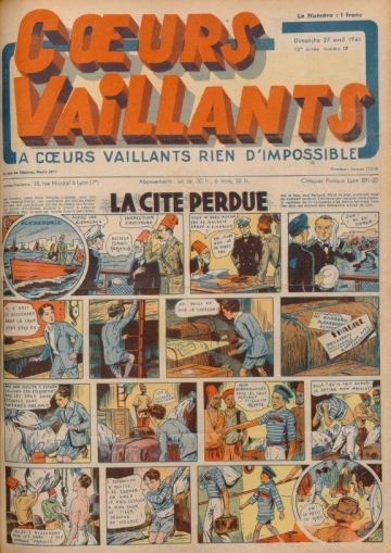 Coeurs Vaillants (Périodique - Année 1941) - Coeurs vaillants n°17